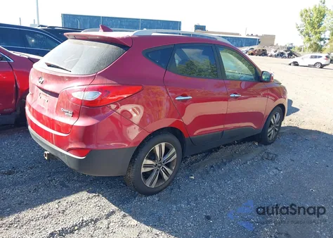 2014 Hyundai Tucson Limited from USA, damaged, VIN KM8JUCAG6EU845551